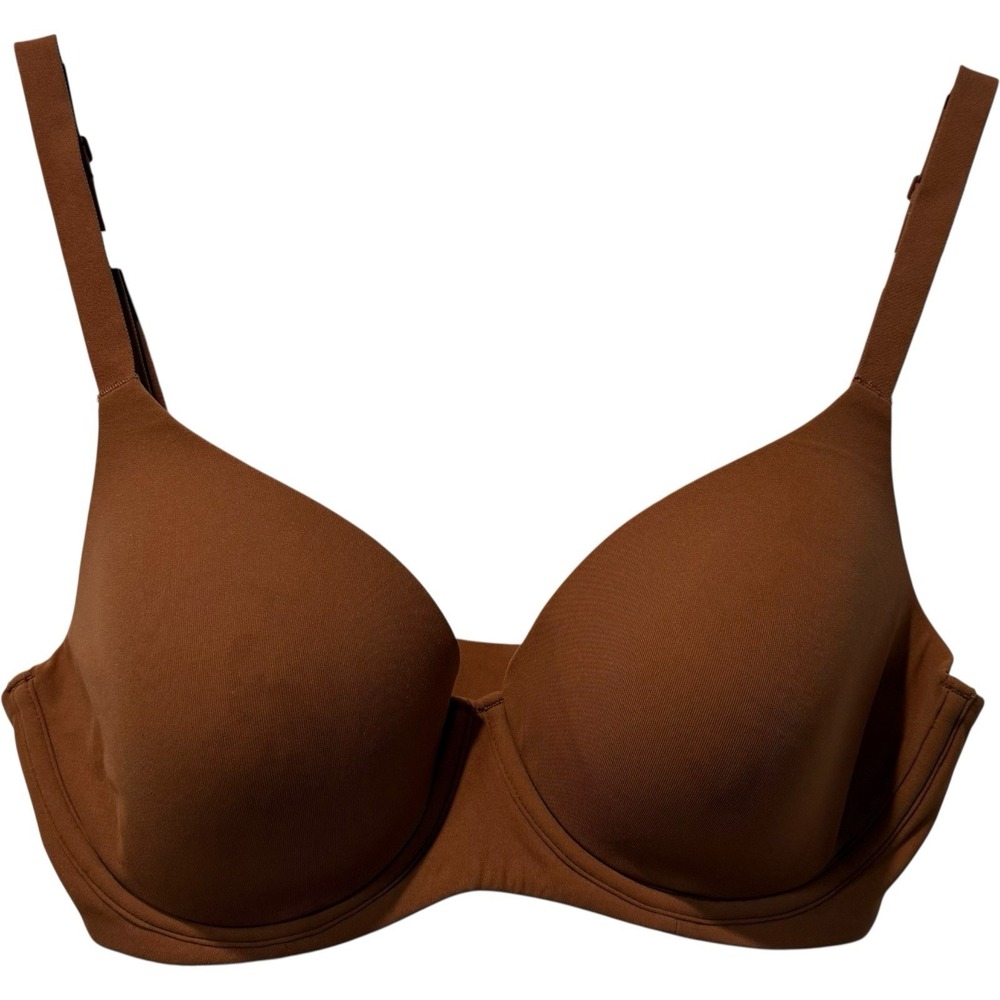 Skims Fits Everybody T-Shirt Bra Brown
Underwire Lightly Lined / Padded 34D